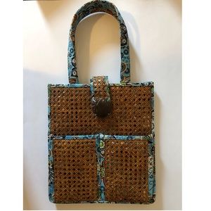 NWT Vera Bradley Tiki Tote Bali Blue 🌞